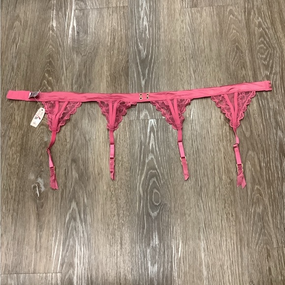 NWT, CHIC** - VICTORIA’S SECRET Blush Pink Sexy Lace Garter | OFFERS WELCOME! - Picture 2 of 4